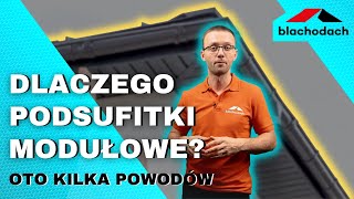 Dlaczego warto wybrać podsufitki modułowe? | Blachodach