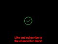 Creating a Circle loader with check mark when done using HTML and CSS
