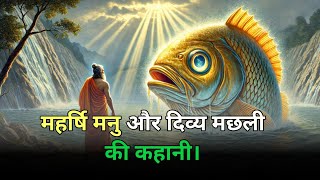 Inspiring Story of Maharishi Manu and the Hopeful fish || महर्षि मनु और दिव्य मछली की कहानी।