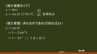 〔数Ⅲ・微分法〕媒介変数タイプの導関数 －オンライン無料塾「ターンナップ」－