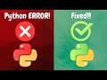 Avoid These 7 Python Beginner MISTAKES [Programming Errors Explained]