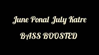 June Ponal July Katre BASS BOOSTED | Unnale Unnale | Vinay, Harris Jayaraj