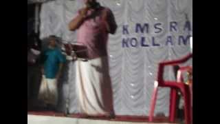 Rinku Peethambaran singing @ KMSRA FAMILY MEETING