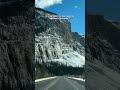 this is the icefields parkway from banff to jasper