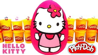 Hello Kitty Dev Sürpriz Yumurta Oyun Hamuru - Hello Kitty, MLP, LPS Oyuncakları