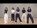 LE SSERAFIM - ‘UNFORGIVEN’ Mirrored Dance Practice Slowed 50%