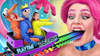 Roblox Rainbow Friends in Real Life! / Poppy Playtime vs Rainbow Friends!