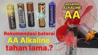 Longest lasting AA alkaline battery experiment part 1/2 - The Champion