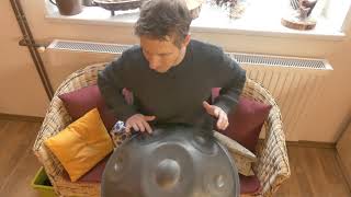 Handpan Lekce 1 - Správný úder do notových polí