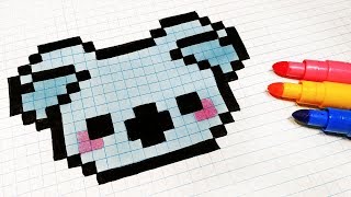 Handmade Pixel Art How To Draw A Bunny Pixelart