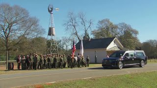 Former President Jimmy Carter moving to Washington D.C. for funeral