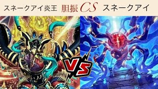 遊戯王 第17回胆振cs個人戦12/3 予選3回戦 どん【スネークアイ炎王(Snake Eye＆Fire King)】vsティガ【スネークアイ(Snake Eye)】