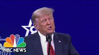 Trump Breaks Silence With CPAC Speech | NBC Nightly News