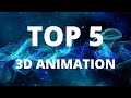 Top 5 3D Animation in HTML CSS #shorts