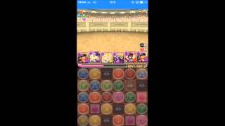 パズドラ「第14回チャレンジダンジョン　Lv10」　オオクニヌシPT ノーコン