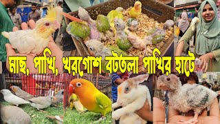 নানান প্রজাতির পাখিতে ভরপুর বটতলা পাখির হাট #viralvideo