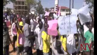 Moyo residents protest against harassment from South Sudan