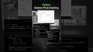 Solana Price Tracking With Python! #python #coding #ai