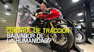 ¿Qué es el control de tracción y como funciona? - Triumph Speed Triple RR DF18