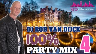 100 % Party Mix Deel 4 ( Dj Rob van Dijck ) ( Anti-Corona ) ( 2020 )