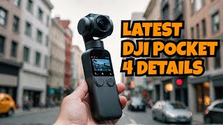 DJI OSMO Pocket 4 - Latest Specs, Price, \u0026 Release Date Revealed!