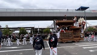 2022年　和泉だんじり祭り　駅前パレード【寺田町】