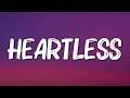 Heartless  - Kanye West (Lyrics)