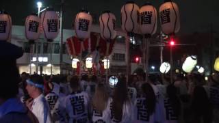 平成２８年　杭全神社祭礼　一日目　蒲団太鼓宮入（大阪・平野区・脊戸口）