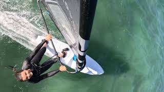 Coronation Beach Western Australia Windsurfing Justyna Sniady | 2024 Opener on North Sails X-Over