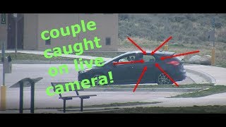 Couple Caught On Live Camera In Park