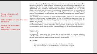 VU HRM627 SOLVED ASSIGNMENT 2 Fall 2021 || HRM627 SOLVED ASSIGNMENT 2 Fall 2021 || HRM627 Fall 2021