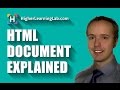 HTML Document - How To Create A Basic HTML Document