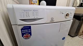 Highlight 1:25 – 6:25 from Indesit IDC8T3 8KG Condenser Tumble Dryer Full Cycle