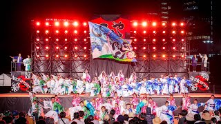 [4K] 夢源風人 【第24回受賞チーム演舞】　こいや祭り 2024 土曜日 中夜祭