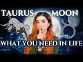 What is TAURUS MOON Sign🌕♉What You NEED to Feel Fulfilled, Emotional Needs & Desires