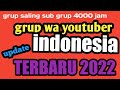 grup wa youtuber indonesia bagi pemula terbaru 2022