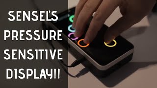 Pressure Sensitive Display?? Yes, Here it is!! || Sensel's Pressure Sensitive display