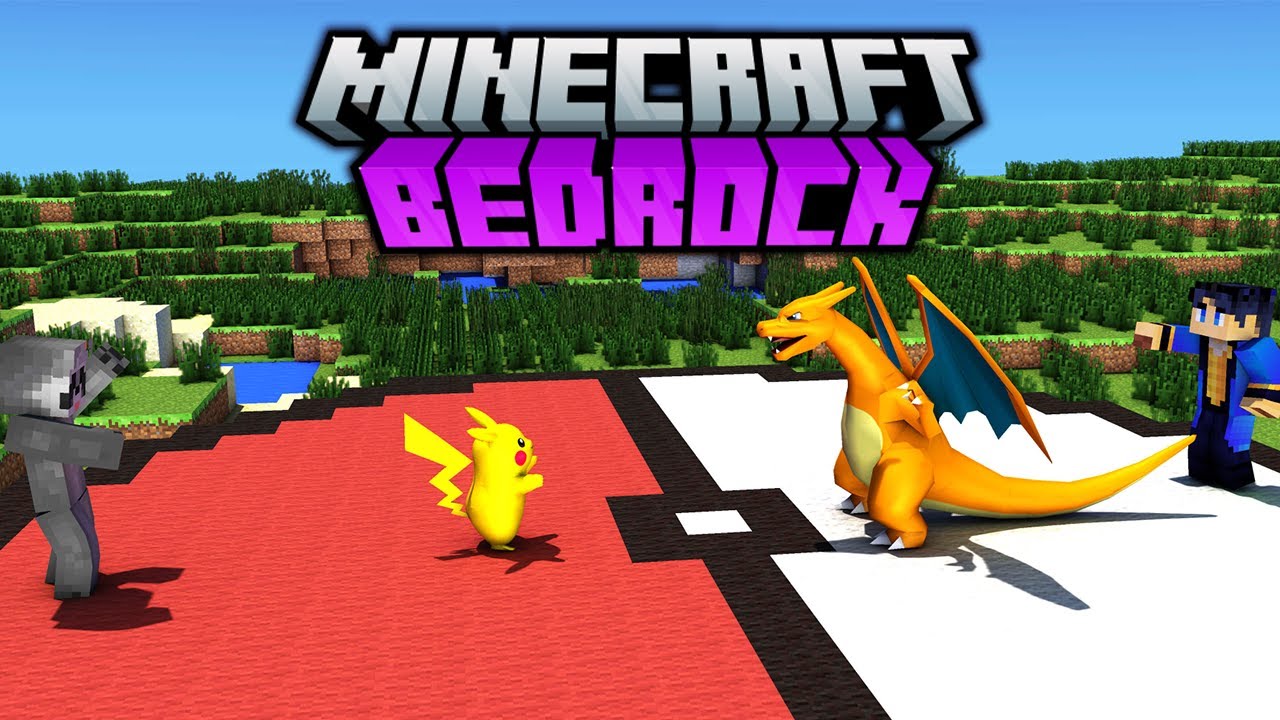 PIXELMON - Présentation De Mod Minecraft BEDROCK - YouTube