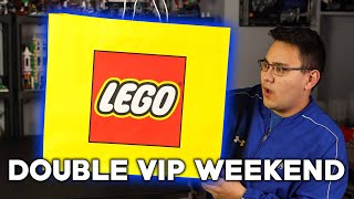 LEGO DOUBLE VIP WEEKEND HAUL! - I got my FAVORITE set of 2021 and FREE GIFTS!