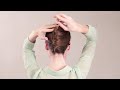 How to make an easy FrenchTwist with just one hair pin!