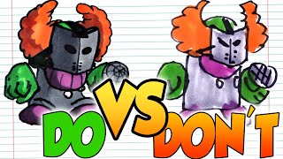 DOs & DON'Ts Drawing TRICKY, WHITTY, GF, BF(Friday Night Funkin) In 1 Minute CHALLENGE!