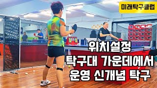 요즘 빠른 탁구 레슨  미래탁구클럽에서  실전용 #탁구 #탁구경기 #tabletennis #pingpong