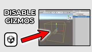 How To Disable Gizmos in Scene View (Unity 6)