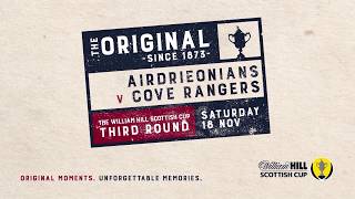 Airdrieonians 2-3 Cove Rangers | William Hill Scottish Cup 2017-18 – Third Round