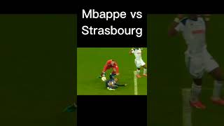 Mbappe Penalty Goal vs Strasbourg #shorts #psg #mbappe #short