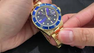 第672集 Vintage 系列 Rolex 變紫面金勞Submariner 16808/ 購買風險須知