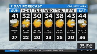CBSN New York 1/18 Evening Forecast at 5PM