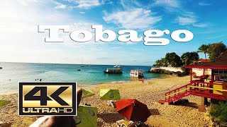 4K Tobago (Trinidad and Tobago) Walking to Store Bay Beach - Sept 2017