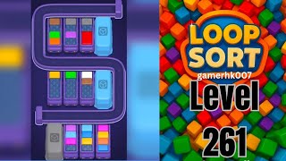 Loop Sort Level 261 Walkthrough Solution
