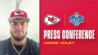 TE Jared Wiley Introduction Press Conference | 2024 NFL Draft